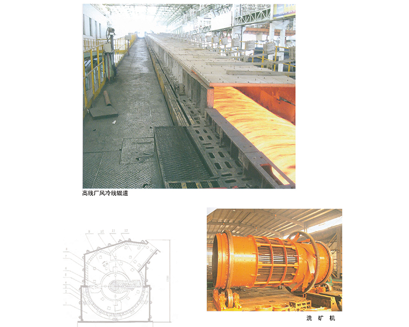 高線廠風(fēng)冷線輥道 洗礦機